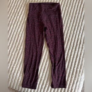 LIKE NEW lululemon align cropped 21’